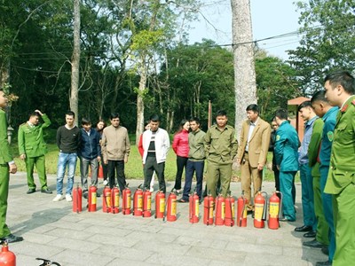 Tăng cường phòng cháy, chữa cháy trong mùa nắng nóng