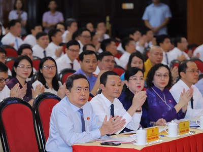 Chủ tịch Quốc hội Trần Thanh Mẫn dự khai mạc Kỳ họp thứ 20, HĐND tỉnh Thanh Hóa khoá XVIII