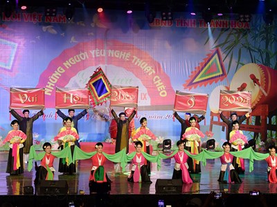 Những người yêu chèo hội ngộ tại Liên hoan Phát thanh toàn quốc 