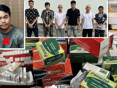 Phá đường dây sản xuất, buôn bán thuốc tân dược giả “khủng”