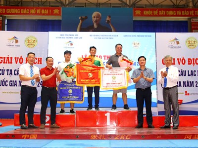 TP.HCM nhất toàn đoàn tại Giải vô địch Cử tạ CLB quốc gia năm 2024