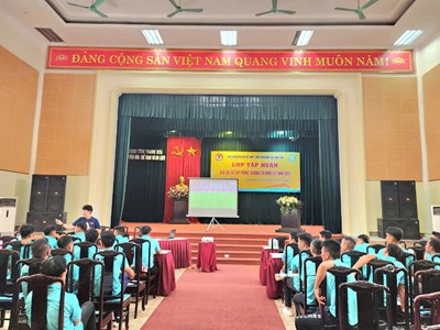 Khai giảng khóa đào tạo trọng tài bóng đá quốc gia 