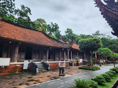 Di tích Quốc gia đặc biệt Lam Kinh vẫn an toàn sau bão số 3, đón khách trở lại từ sáng nay