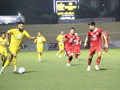 Ngược dòng thắng Hải Phòng FC, Đông Á Thanh Hóa vươn lên vị trí thứ 3