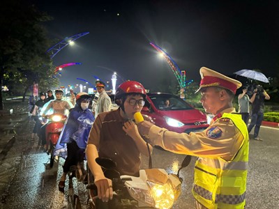 Xử lý hơn 1.000 trường hợp vi phạm nồng độ cồn