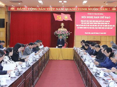 Thanh Hoá sẽ sáp nhập 12 sở, ban, ngành và kết thúc hoạt động 14 cơ quan, đơn vị
