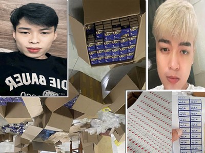 Bắt 2 đối tượng sản xuất, buôn bán thực phẩm chức năng giả 