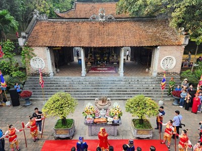 Ngày 21.3, khai mạc Lễ hội đền Bà Triệu