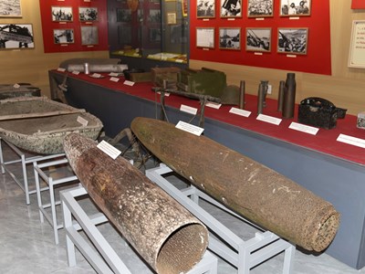 Những hiện vật đặc biệt trong chiến công oanh liệt của quân và dân Hàm Rồng