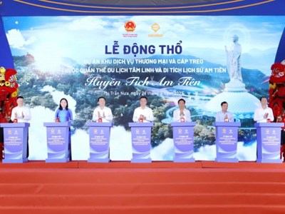 Thanh Hoá động thổ dự án du lịch văn hoá tâm linh nghìn tỉ 