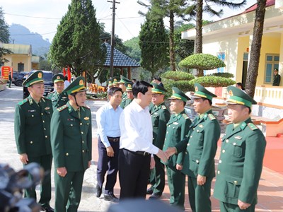 Đồn Biên phòng Bát Mọt bám dân, vững tuyến đầu Tổ quốc