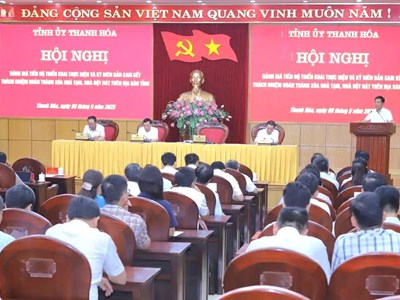 Thanh Hóa cam kết hoàn thành xóa nhà tạm, nhà dột nát trong tháng 10.2025