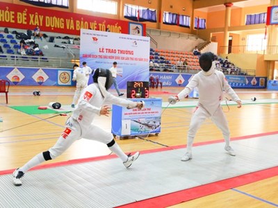Gần 250 kiếm thủ tranh tài tại Giải Vô địch trẻ Đấu kiếm quốc gia 2025 