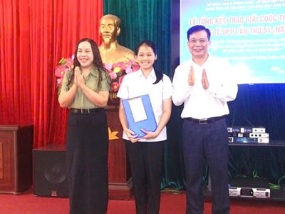 Hơn 126.000 học sinh tham gia Cuộc thi Viết thư quốc tế UPU lần thứ 54