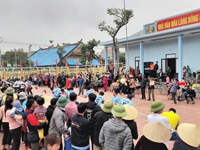 Góp một viên gạch, dựng cả đời sống tinh thần