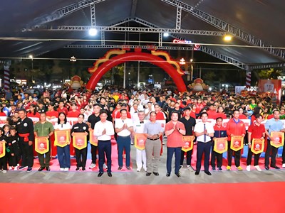 Hơn 1.000 võ sĩ trẻ tranh tài rực lửa ở xứ Thanh