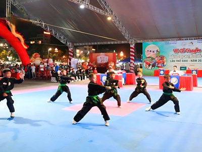 Võ học Việt bừng sáng giữa trời xanh xứ Thanh