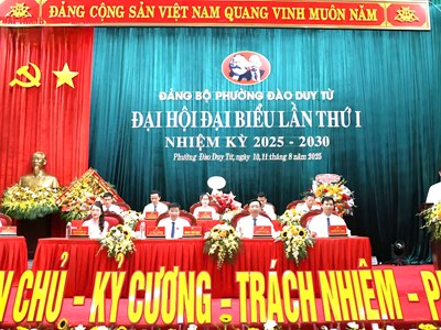 Phường Đào Duy Từ quyết tâm trở thành phường kiểu mẫu trước năm 2030