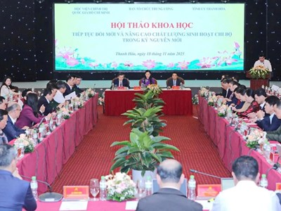 Tiếp tục đổi mới, nâng cao chất lượng sinh hoạt chi bộ trong kỷ nguyên mới