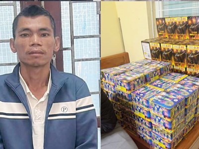 Triệt phá đường dây mua bán gần 300 kg pháo nổ trước Tết