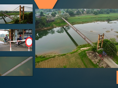 Bất chấp lệnh cấm, người dân vẫn liều mình qua cầu treo chờ “khai tử”