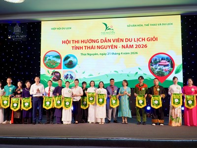 Khai mạc “Hội thi Hướng dẫn viên Du lịch giỏi tỉnh Thái Nguyên 2026“