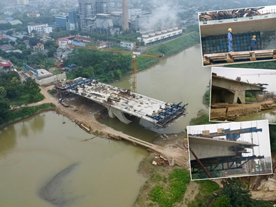 Loạt cầu chiến lược vượt sông tạo trục phát triển đô thị mới ở Thái Nguyên