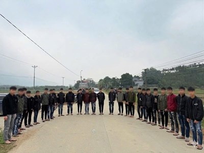 Khởi tố nhóm thanh niên mang hung khí tụ tập hỗn chiến ở Tuyên Quang