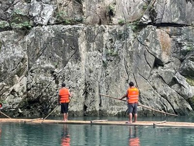Tìm thấy thi thể nam sinh bị đuối nước trên dòng sông Nho Quế