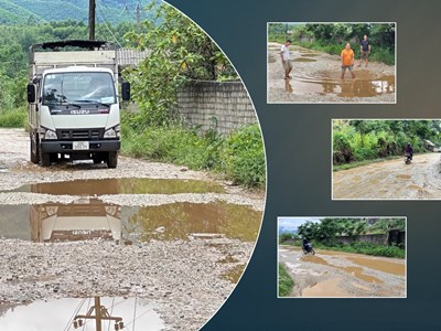 Người dân vùng cao Tuyên Quang chật vật vì đường xuống cấp
