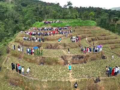 Độc đáo cuộc đua vượt dốc giữa danh thắng ruộng bậc thang ở vùng cao Tuyên Quang