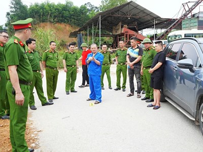 Khởi tố nhóm người chặn ô tô, nổ súng trên quốc lộ ở Thái Nguyên
