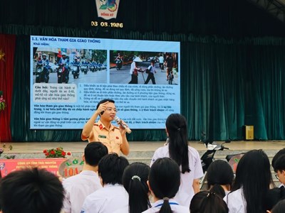 Thái Nguyên gắn đào tạo kỹ năng lái xe với văn hóa giao thông