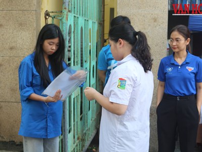 Không khí ngày thi đầu tiên kỳ thi tốt nghiệp THPT 2026 tại Thái Nguyên