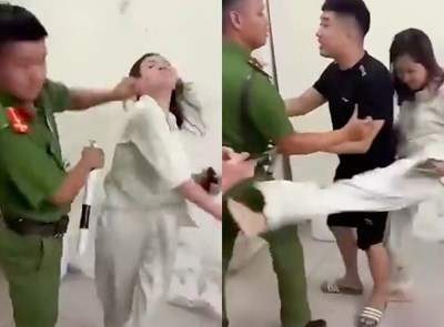 Khởi tố người phụ nữ trong clip hành hung công an gây bão mạng ở Thái Nguyên