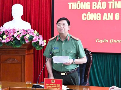 Công an Tuyên Quang thông tin kết quả xác minh bước đầu vụ điểm thi THPT