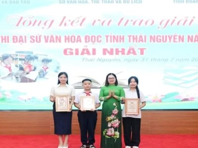Thái Nguyên lan tỏa tình yêu sách qua cuộc thi Đại sứ Văn hóa đọc