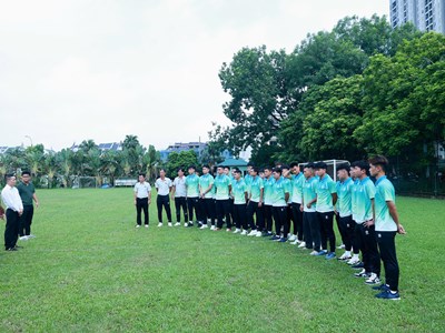 Lộ diện đội hình đầu tiên của Câu lạc bộ Bóng đá nam Thái Nguyên