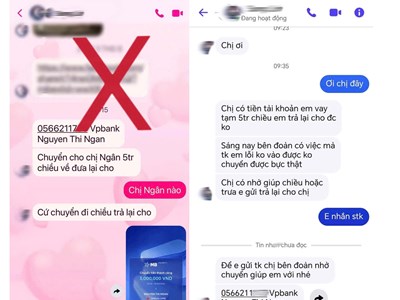 Cảnh giác thủ đoạn chiếm tài khoản mạng xã hội, giả danh người thân để lừa tiền