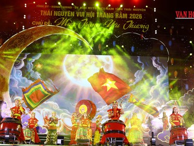 Thái Nguyên khai mạc Lễ hội Trung thu năm 2026
