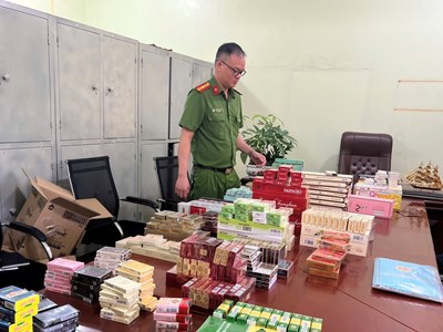 Khởi tố vụ buôn bán hàng cấm số lượng lớn tại Thái Nguyên