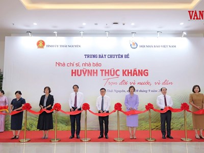 Di sản nhà báo Huỳnh Thúc Kháng trong dòng chảy văn hóa báo chí Việt Nam