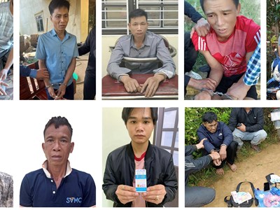 Liên tiếp triệt phá loạt vụ án ma túy, bắt giữ 11 đối tượng với hàng trăm viên hồng phiến