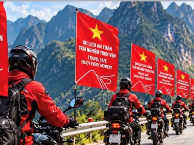 Tuyên Quang tổ chức Roadshow quảng bá du lịch an toàn bằng xe máy