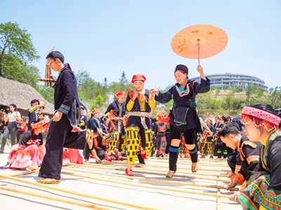 Sa Pa hút khách với hàng triệu đoá hồng cùng các show diễn đậm bản sắc văn hoá 