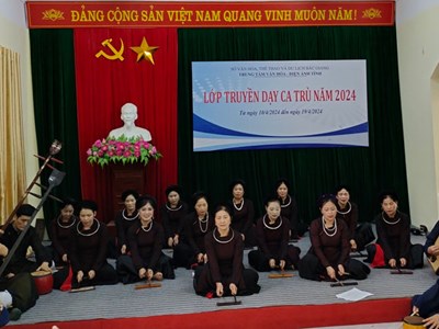  Bắc Giang lưu giữ, phát triển nghệ thuật truyền thống Ca trù
