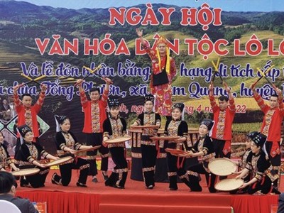 Khám phá, trải nghiệm sắc màu văn hóa Lô Lô ở Bảo Lâm