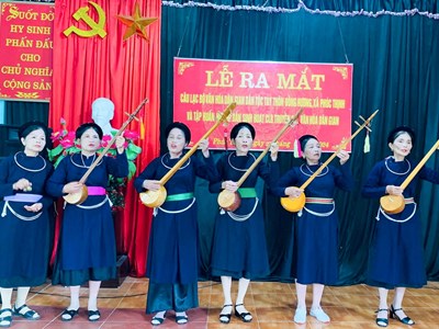  Xây dựng CLB văn hóa dân gian dân tộc Tày để phát triển du lịch