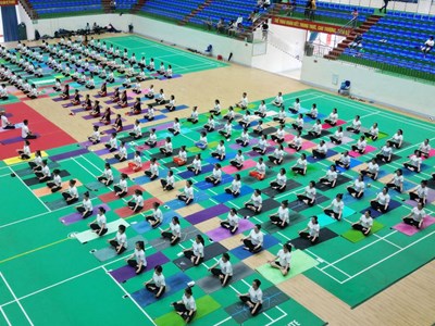 Ngày Quốc tế Yoga lần thứ X năm 2024 tại Lai Châu