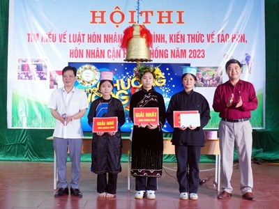 Đẩy mạnh tuyên truyền giảm thiểu tảo hôn và hôn nhân cận huyết thống